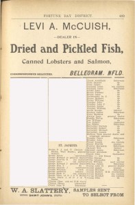 St. Jacques Entry, 1904 McAlpne Directory